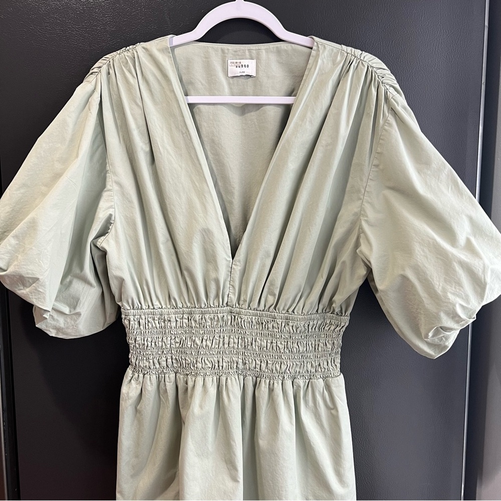 SUBOO Shia Sheered Waist Mini Dress Size X-Large - Picture 4 of 16